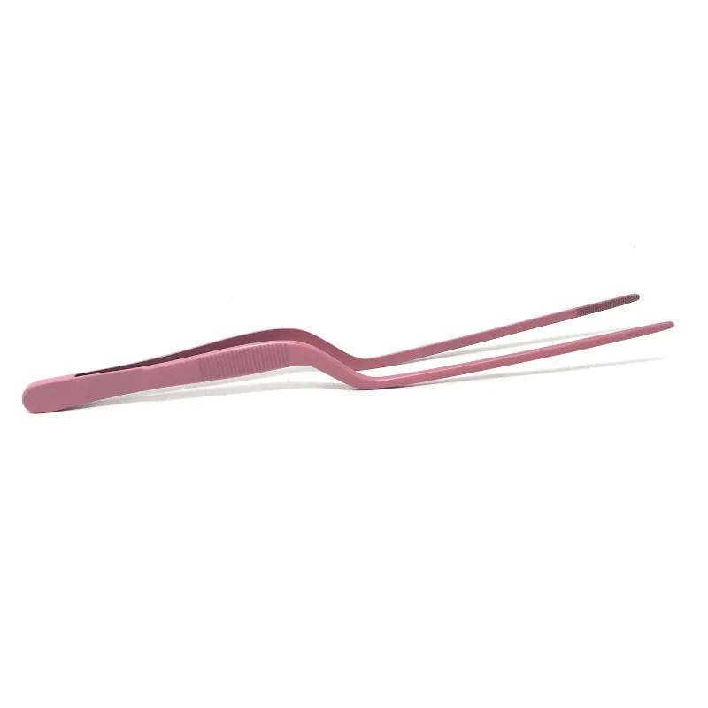 Pinza de Emplatar Profesional Rosa Mate 20cm | Acero Inoxidable