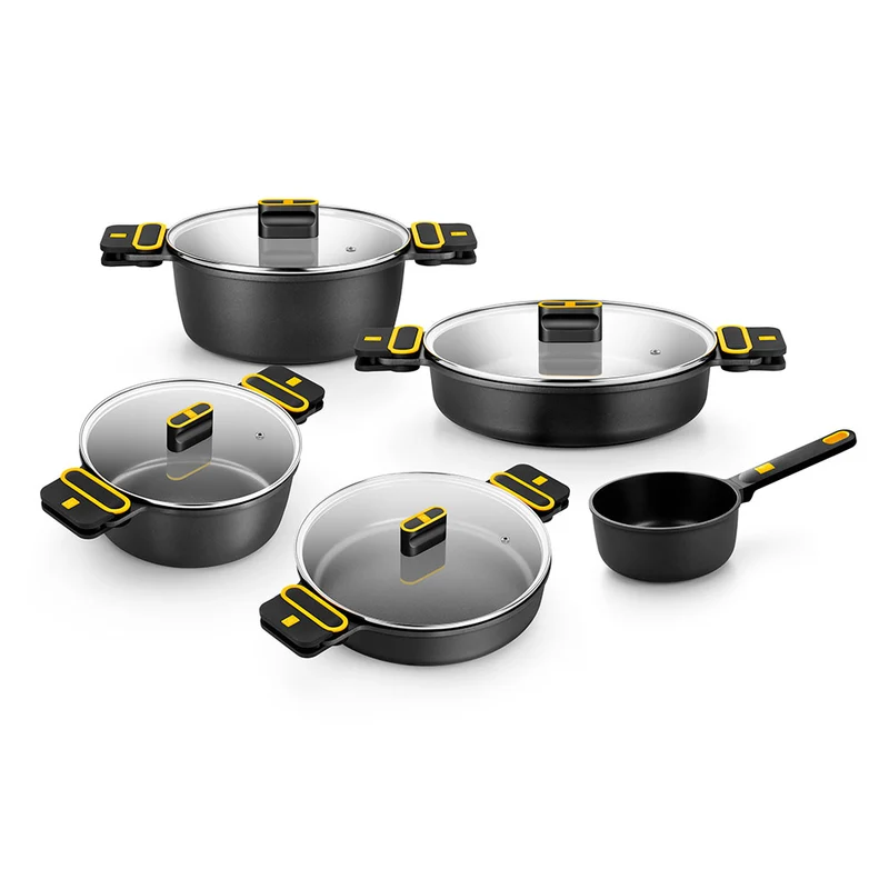 Batería de cocina 9 piezas Daily Pro
