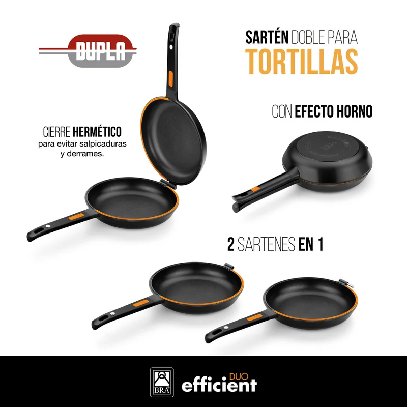 Sartén Efficient Duo