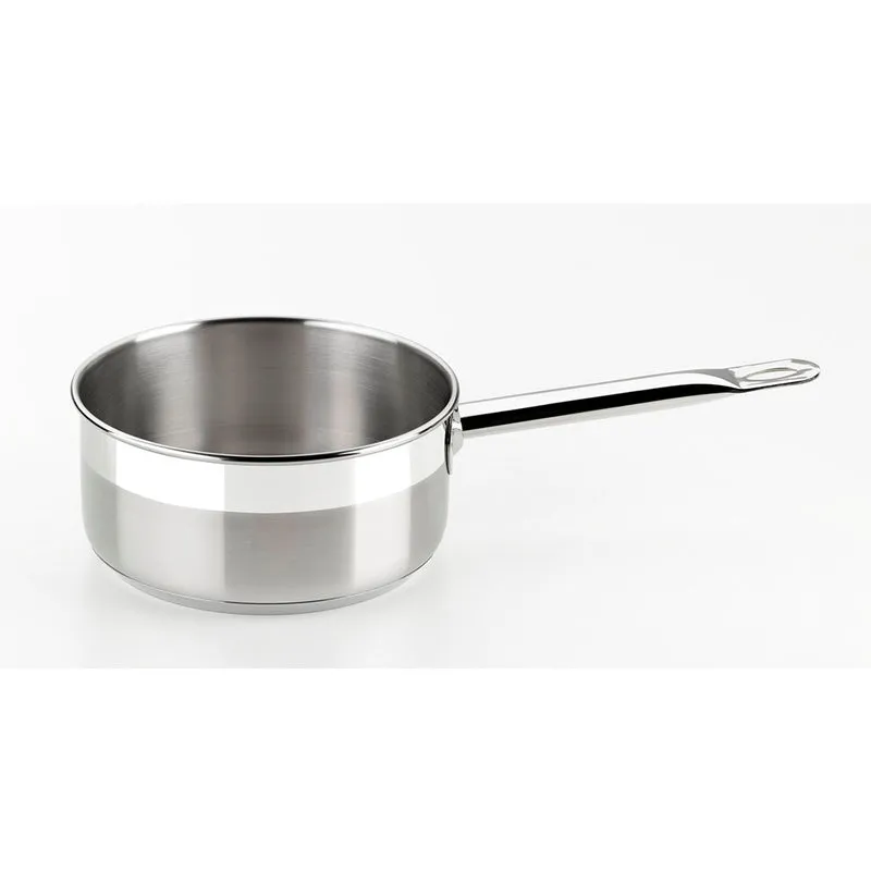 Batería de cocina 9 piezas con rustidera acero inoxidable sin antiadherente Profesional