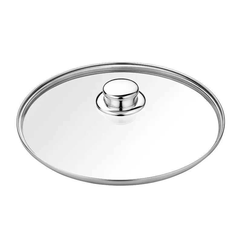 Batería de cocina 9 piezas con rustidera acero inoxidable sin antiadherente Profesional