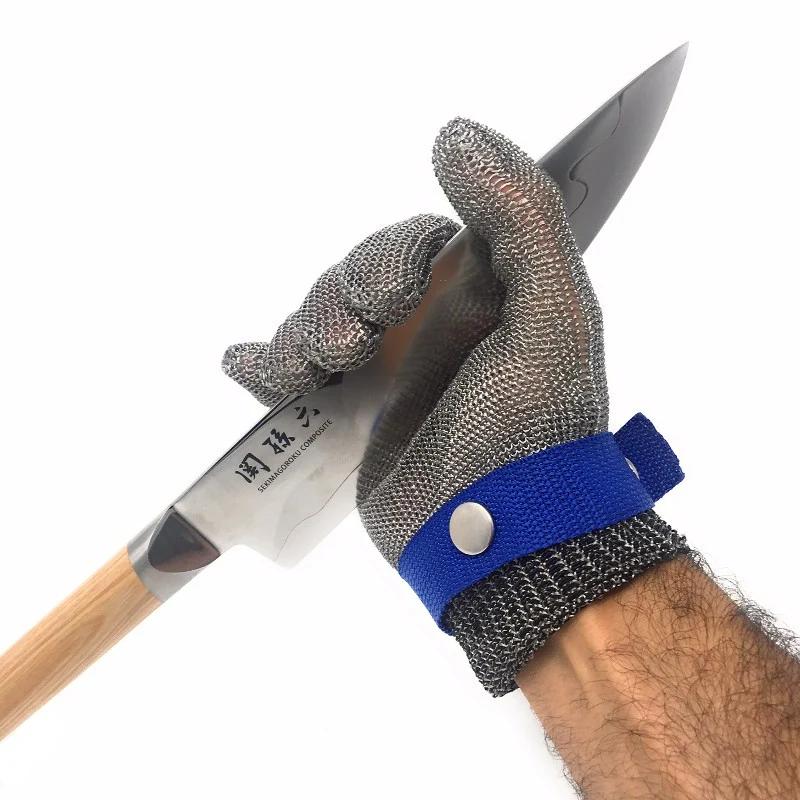 Guante de malla anticorte