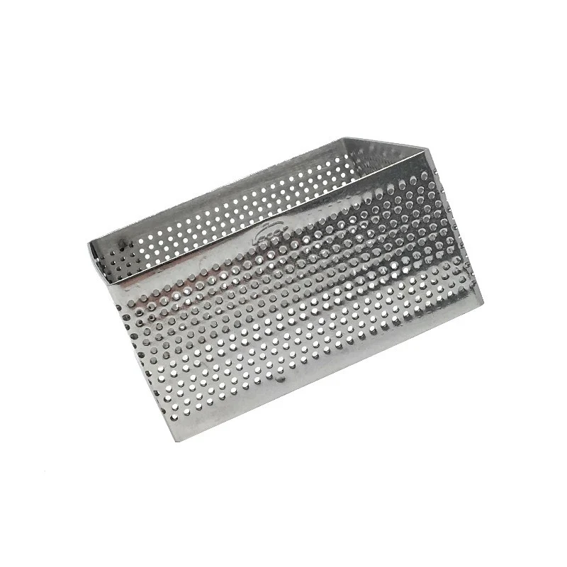 Aro cuadrado perforado 7 x 3.5 Cms