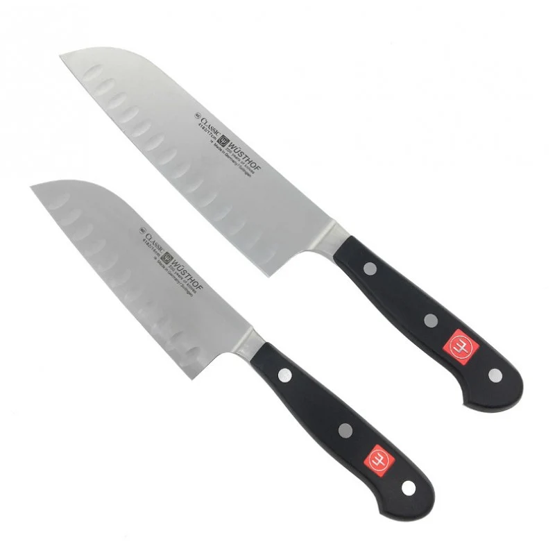Cuchillo Santoku Wusthof Classic 14 y 17 Cms