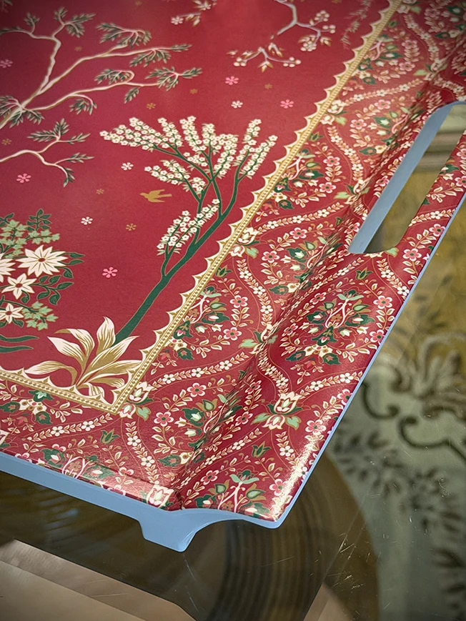 Bandeja Rectangular Grande 'Eclectic Chic' - 49x34 cm