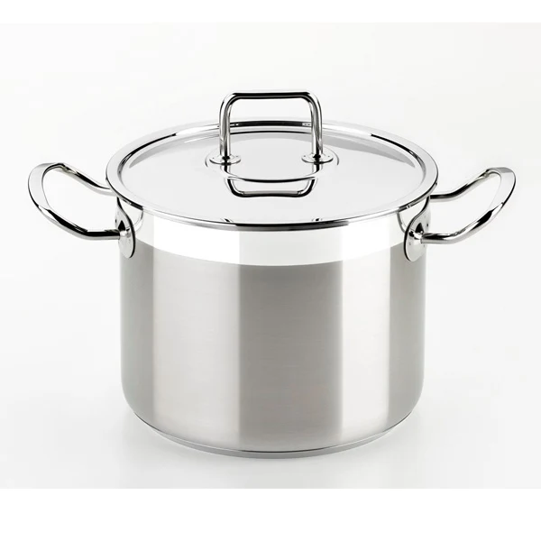 Batería de cocina 9 piezas acero inoxidable sin antiadherente Profesional