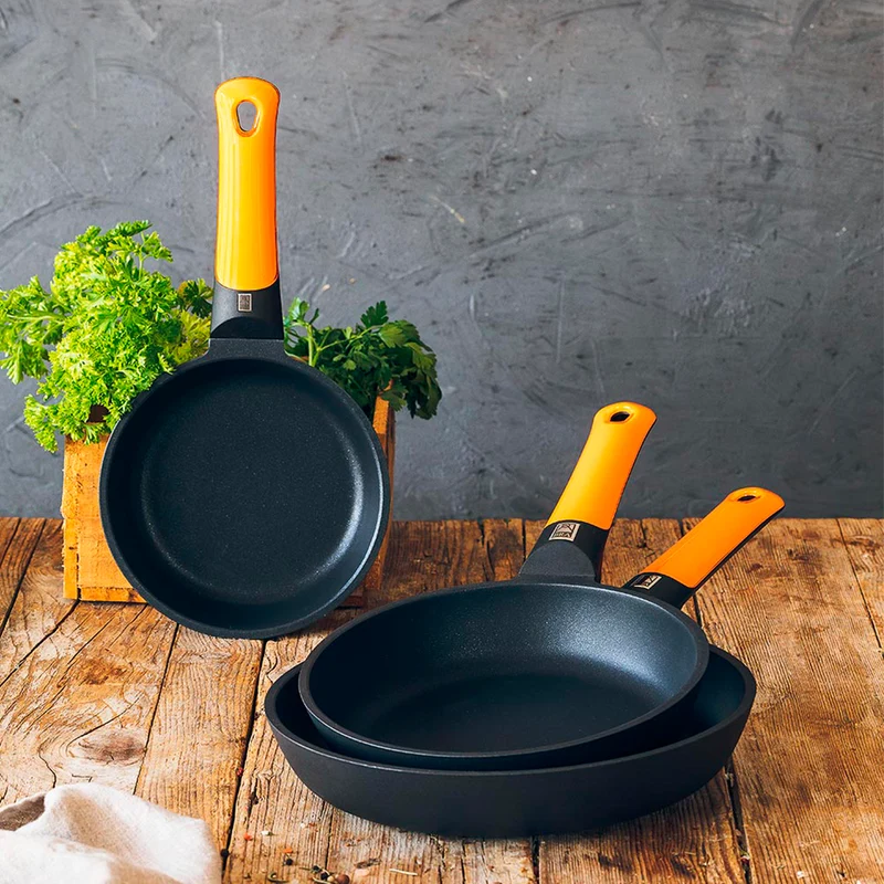 Set de sartenes Efficient Orange