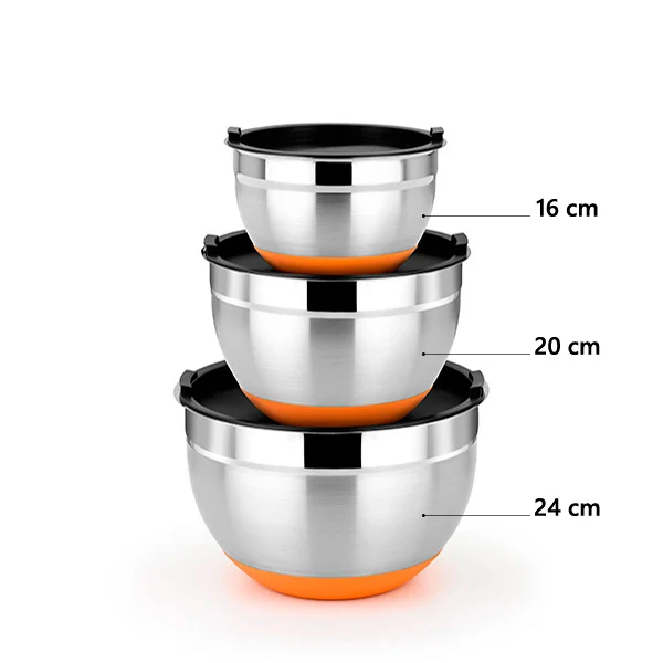 Bol de Acero Inoxidable Efficient