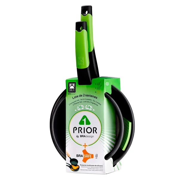 Set de 2 sartenes Prior 20-24 cm