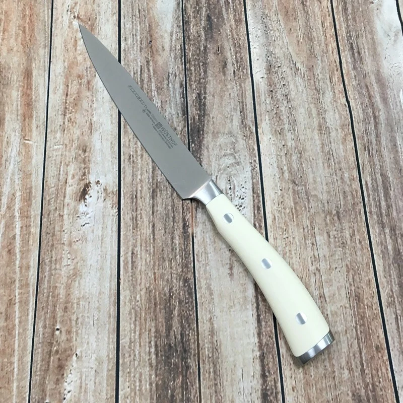 Cuchillo fileteador flexible Wusthof Ikon Creme