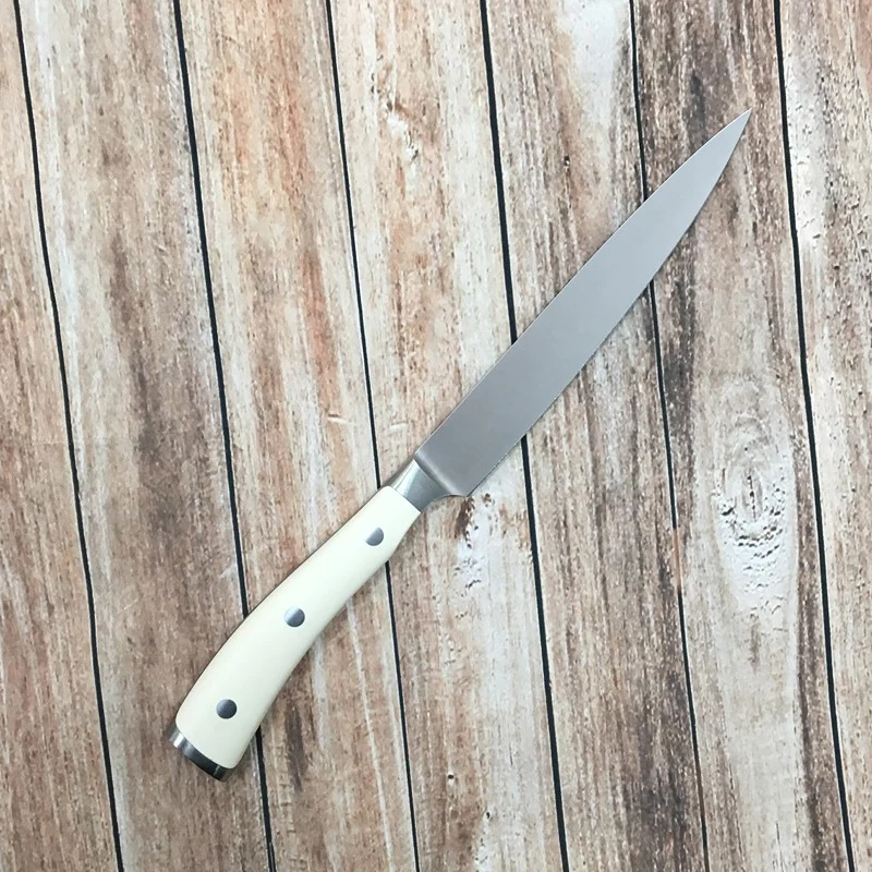 Cuchillo fileteador flexible Wusthof Ikon Creme
