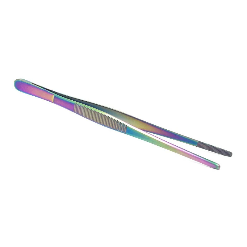 Pinza de cocina irisada 20 Cms
