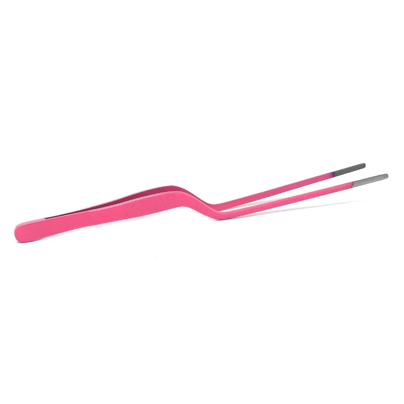 Pinza de Emplatar Profesional Rosa 20cm | Acero Inoxidable