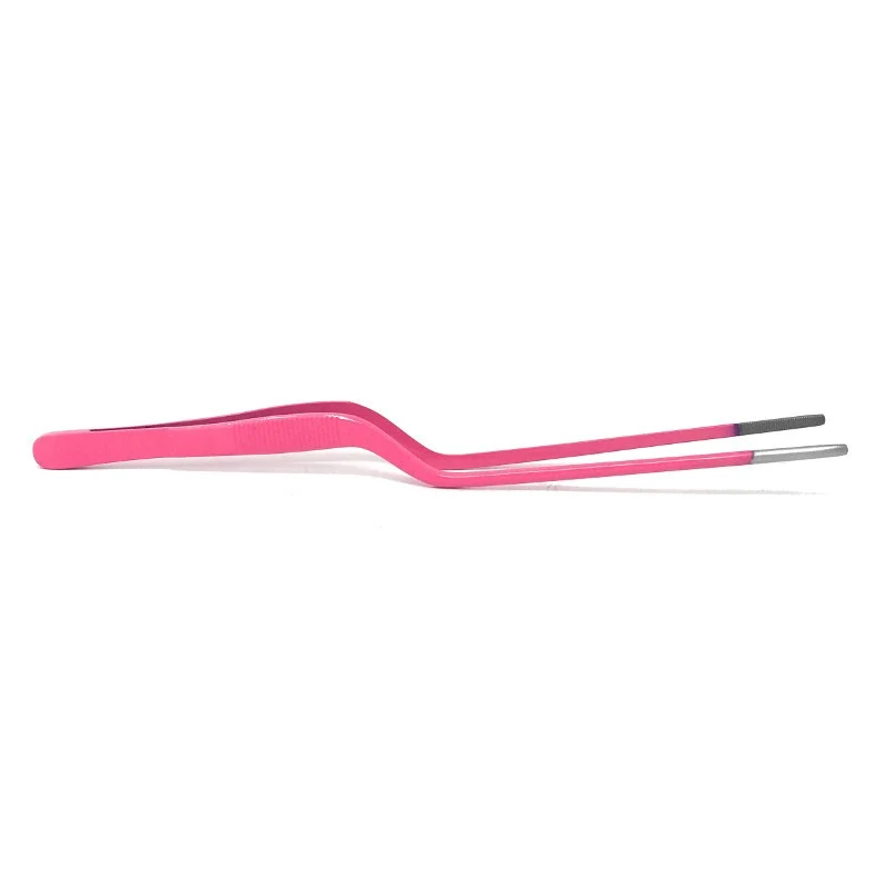 Pinza de Emplatar Profesional Rosa 20cm | Acero Inoxidable