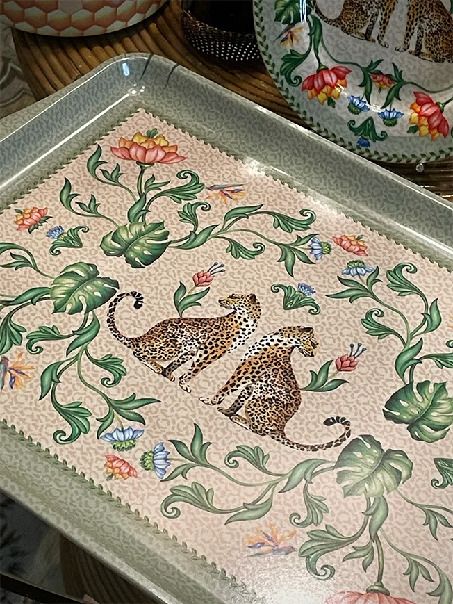 Bandeja Rectangular Grande 'Jungle Vibes' - 46x32 cm