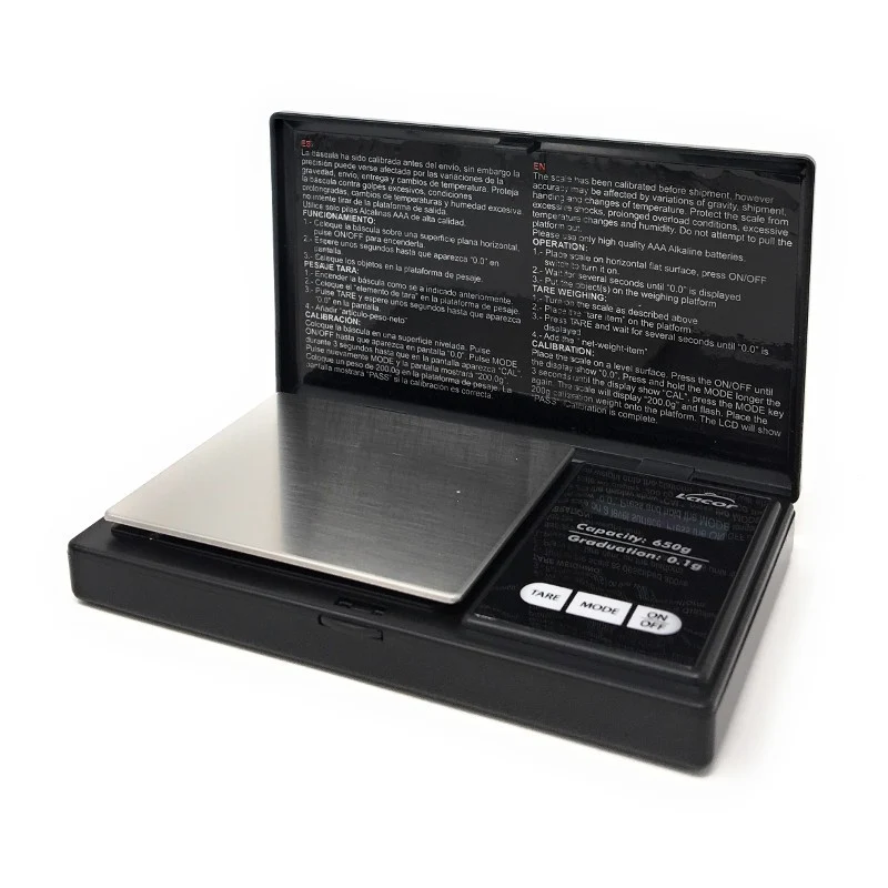 Báscula de Precisión Lacor 0.1g-650g - Digital Cocina Molecular y Dietas