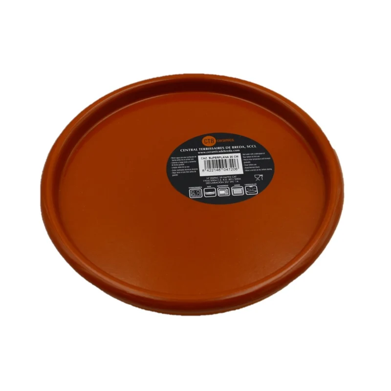 CTB ceramics Cazuela Superplana Teller extra flach 20cm Durchmesser