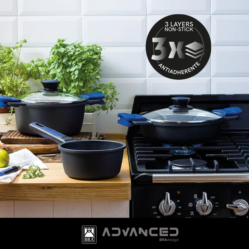 Batería de cocina 7 piezas Advanced