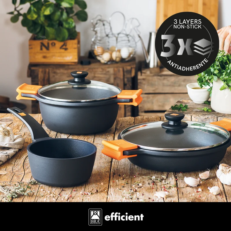 Batería de cocina 5 piezas Efficient