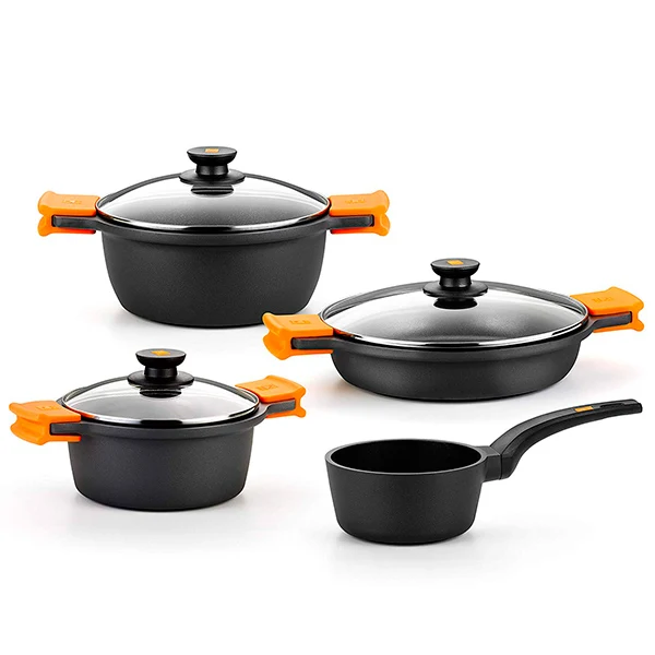 Batería de cocina 7 piezas Efficient
