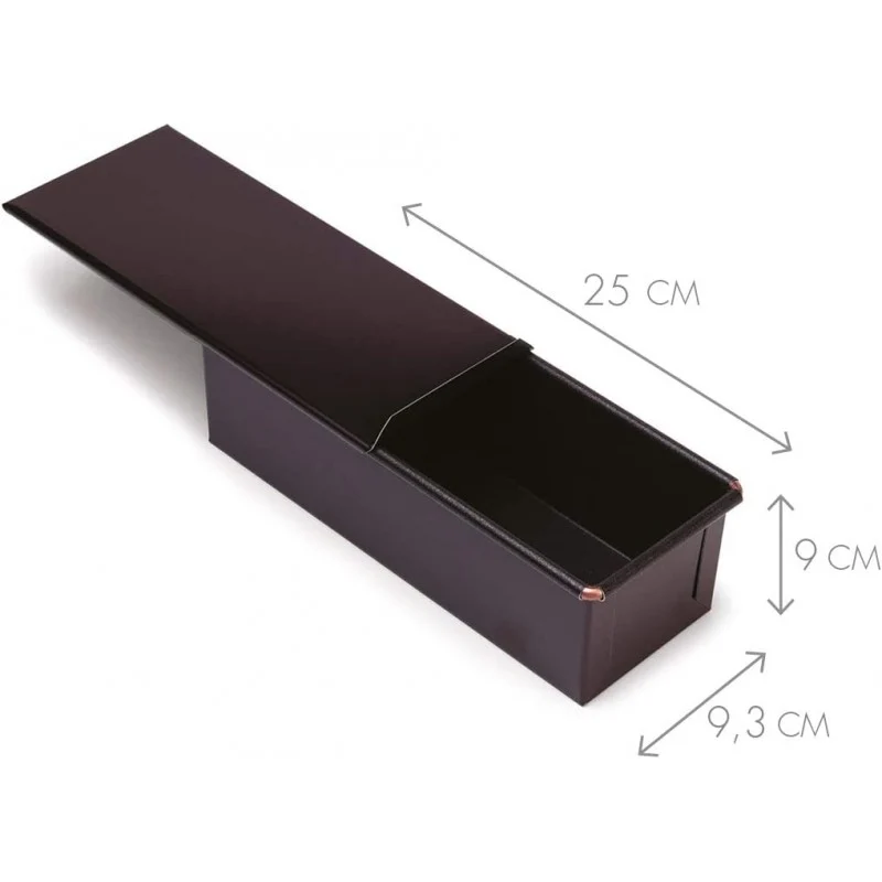 Molde de pan con tapa 25 cms antiadherente