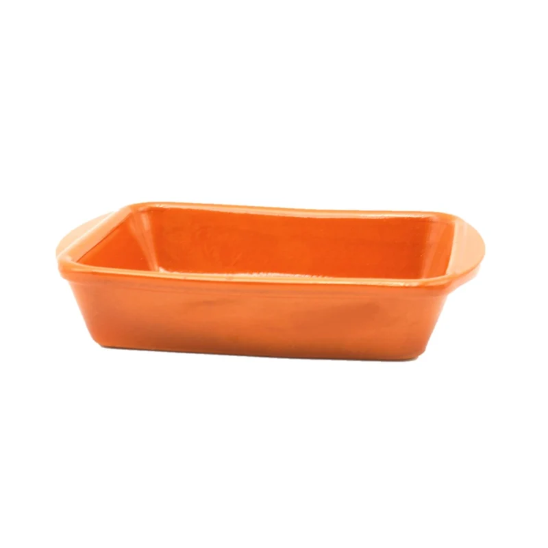 CTB ceramics Fuente Auflaufform Nr. 4 aus Keramik 18 cm x 14 cm / Spanisches Geschirr