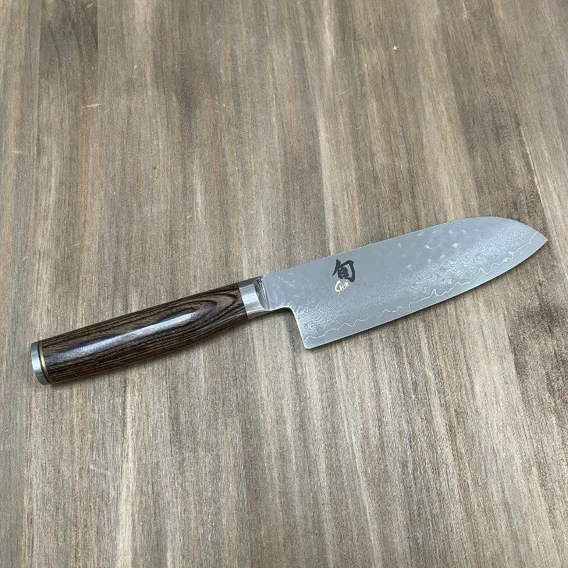 Cuchillo de Cocina Kai Shun Premier Santoku 14 cm | Acero Damasco 32 Capas