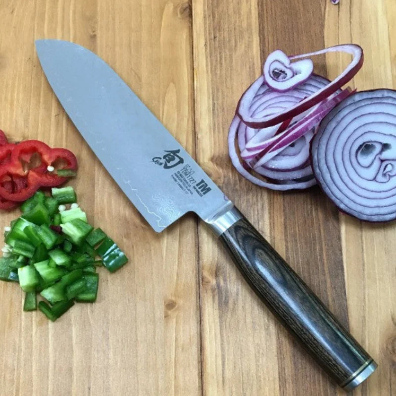 Cuchillo de Cocina Kai Shun Premier Santoku 14 cm | Acero Damasco 32 Capas