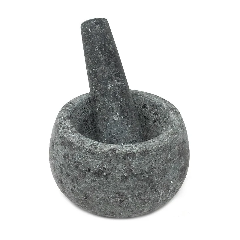 Mortero de Granito 12cm Lacor - Especias y Hierbas Aromáticas