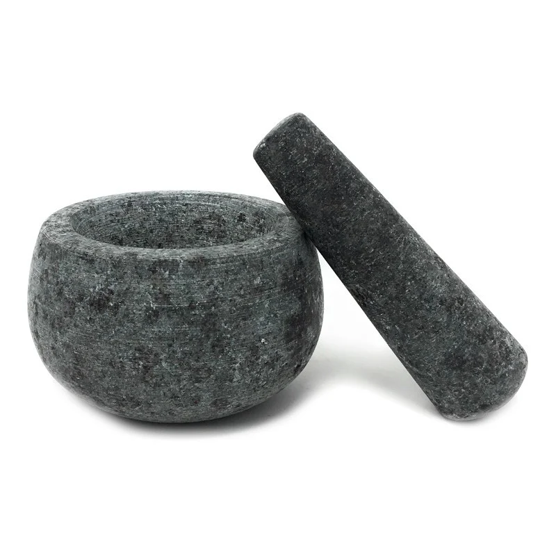 Mortero de Granito 12cm Lacor - Especias y Hierbas Aromáticas