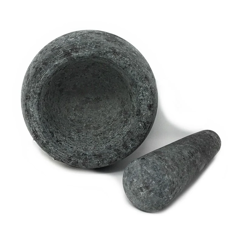 Mortero de Granito 12cm Lacor - Especias y Hierbas Aromáticas