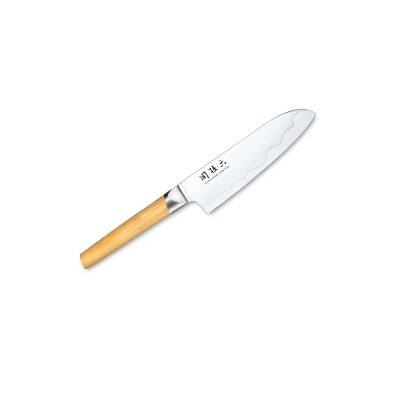 Cuchillo Santoku Kai Seki Magoroku Composite 16.6cm | Doble Acero VG-Max