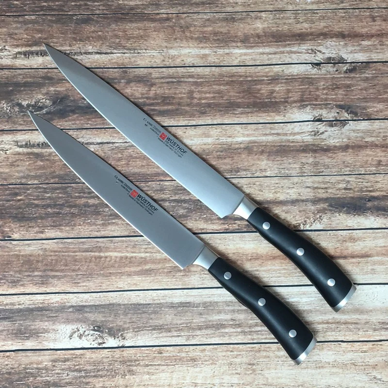 Cuchillo cebollero wusthof hoja estrecha ikon classic