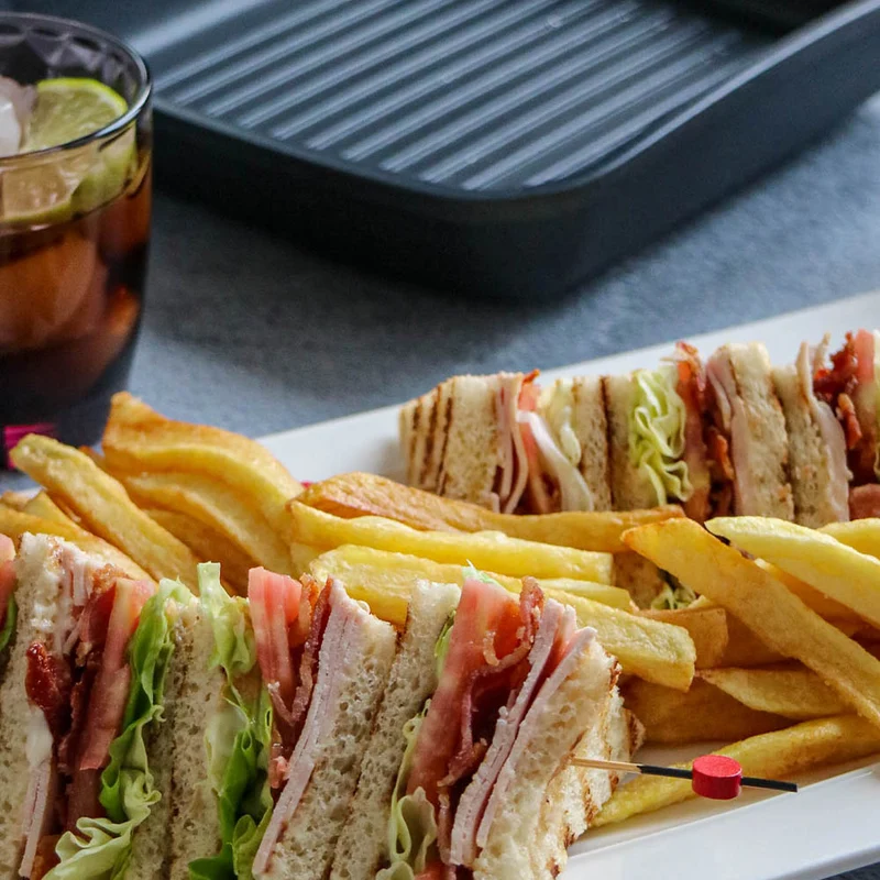 Grill con rayas Prior