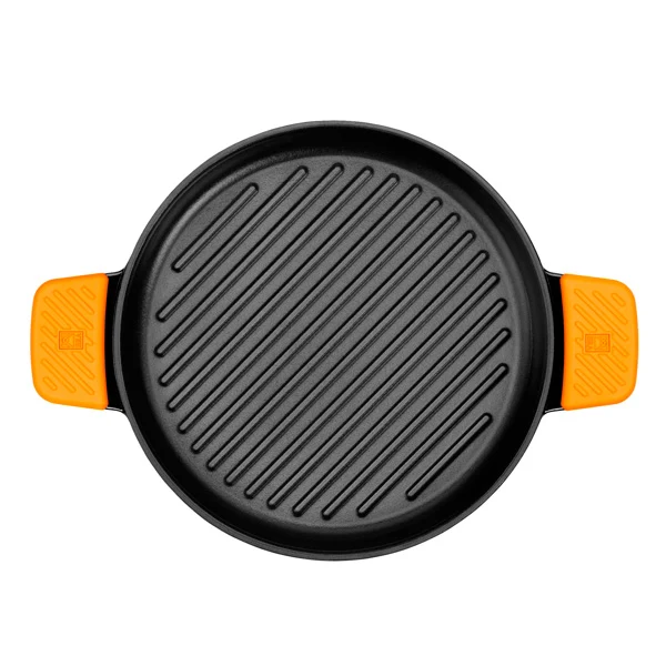 Plancha redonda con rayas Efficient Iron