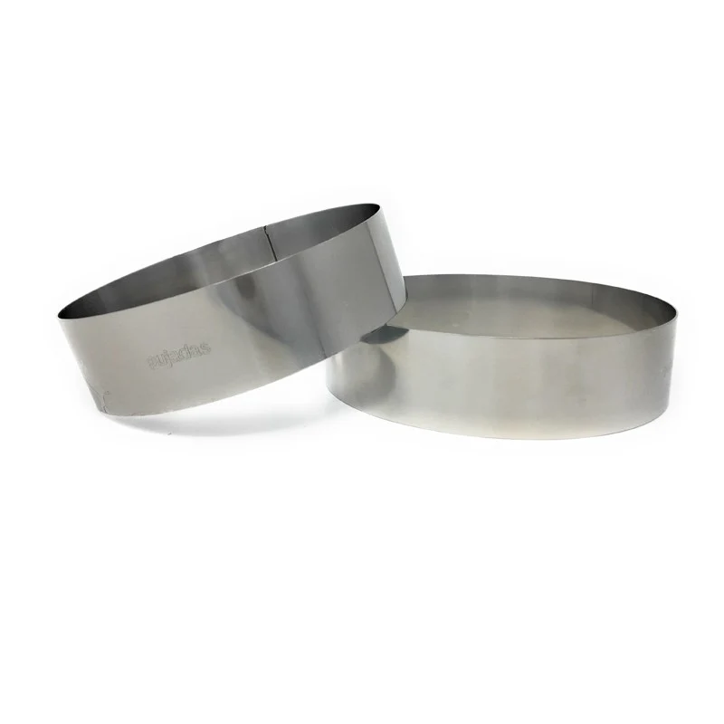 Aro para Tartas 16 cm Acero Inoxidable - Altura 4.5 cm