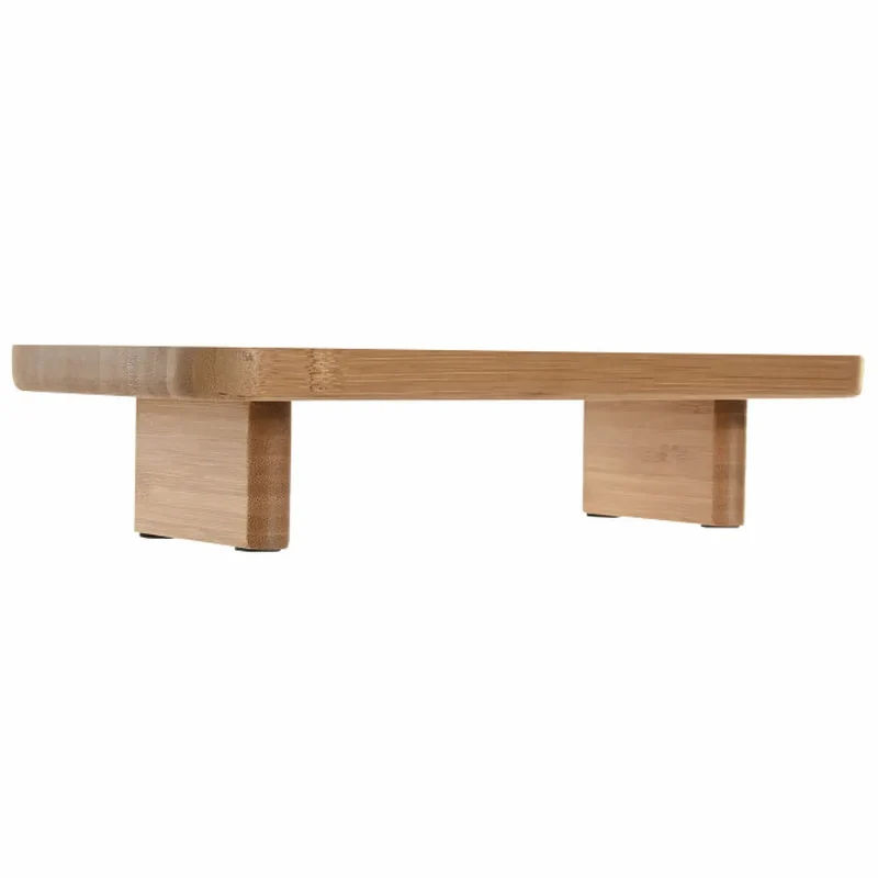 BANDEJA BAMBU PATAS NATURAL 30,5X15,6X6,8CM