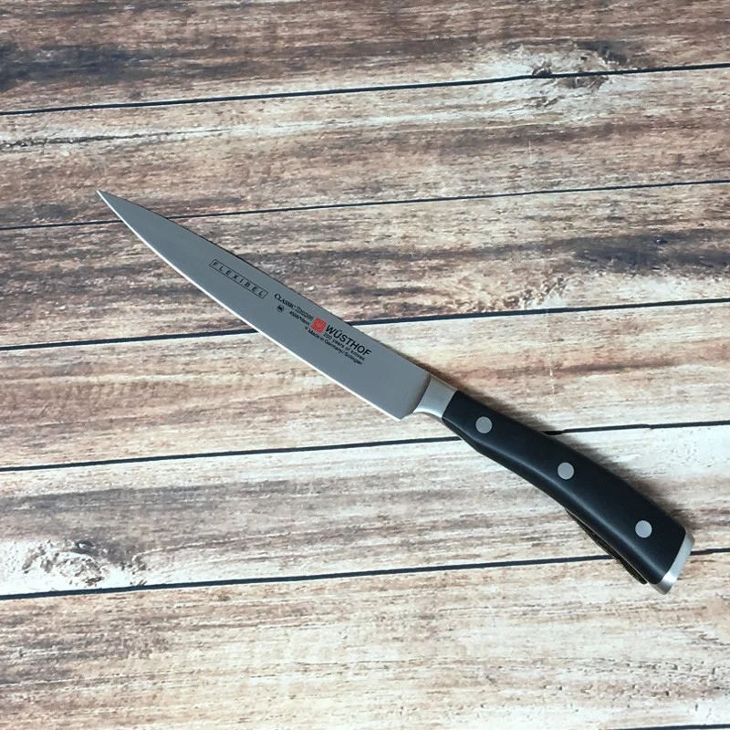 Cuchillo filetador wusthof 16 cms flexible ikon classic