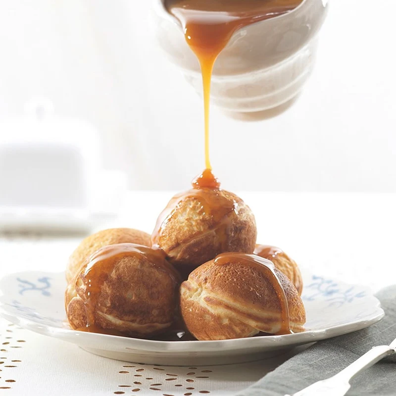 Sartén para tortitas rellenas, pop dots y ebelskiver daneses Nordic Ware