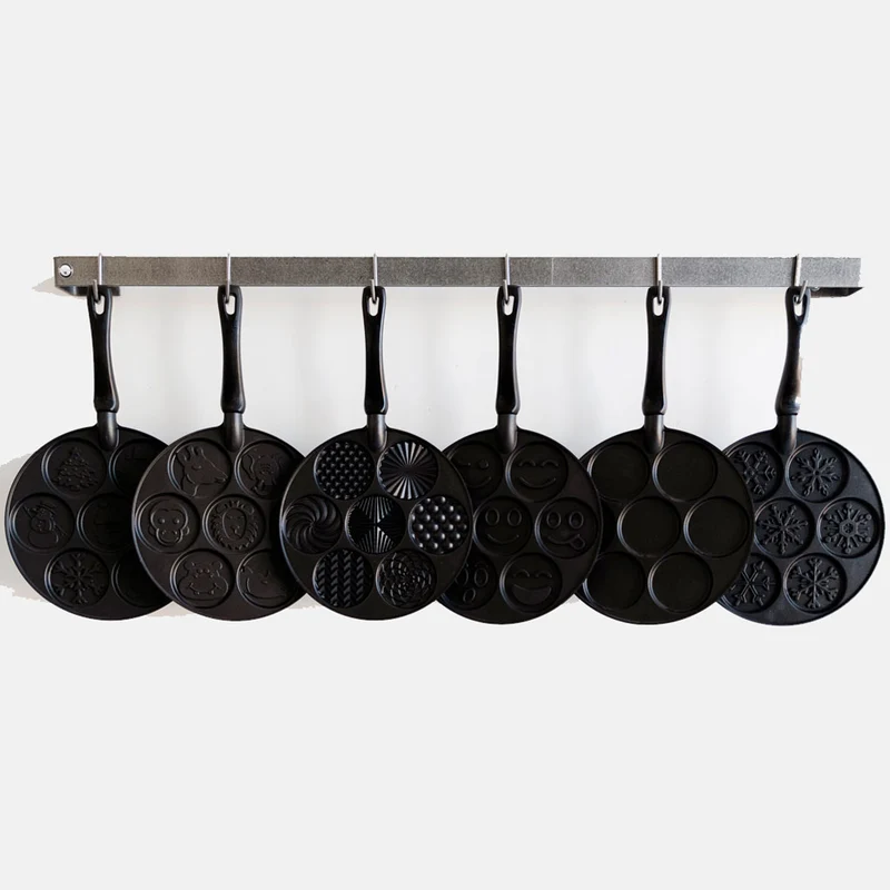 Sartén para tortitas rellenas, pop dots y ebelskiver daneses Nordic Ware