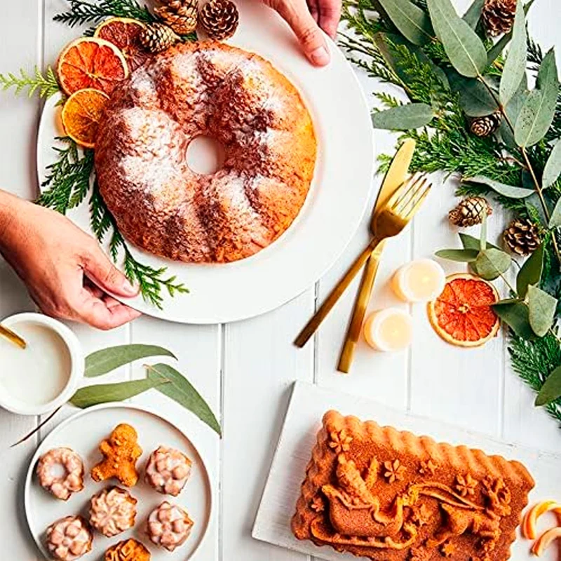 Molde para bizcochitos y pastas de te Nordic Ware
