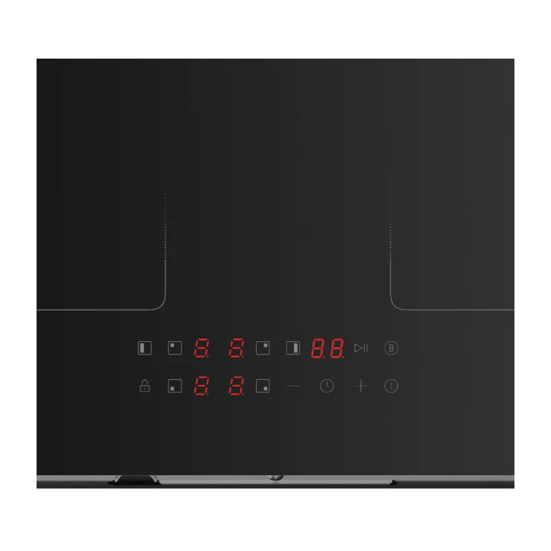 Midea Plantilla de Inducción Eléctrica Empotrable 4 Discos 60 cm, MIC60T4BCGK