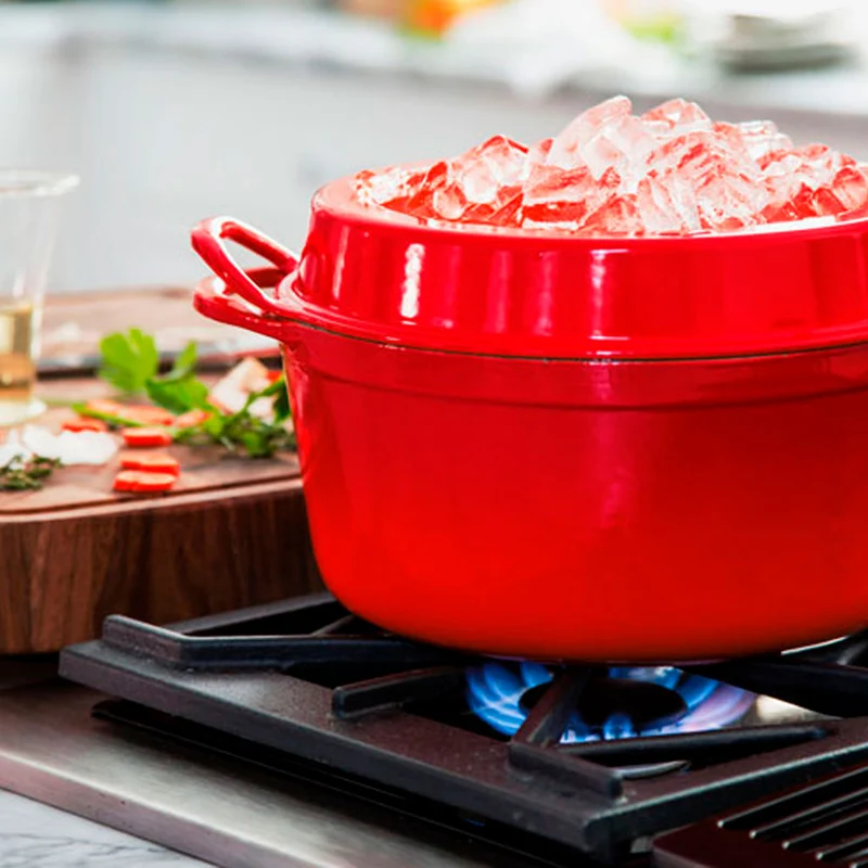 Cocotte Doufeu oval de hierro Le Creuset