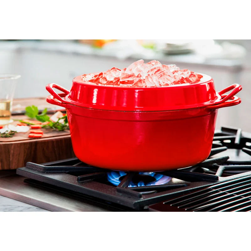 Cocotte Doufeu oval de hierro Le Creuset
