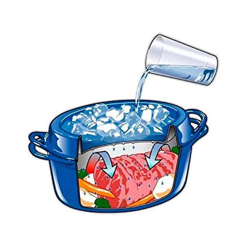 Cocotte Doufeu oval de hierro Le Creuset