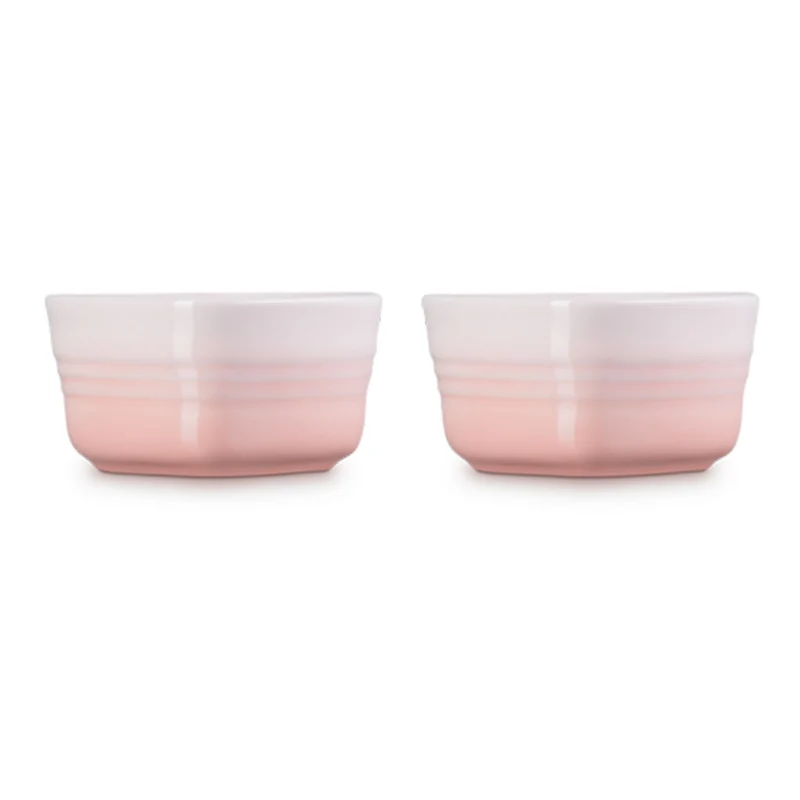 Conjunto de dos ramequines corazón Le Creuset