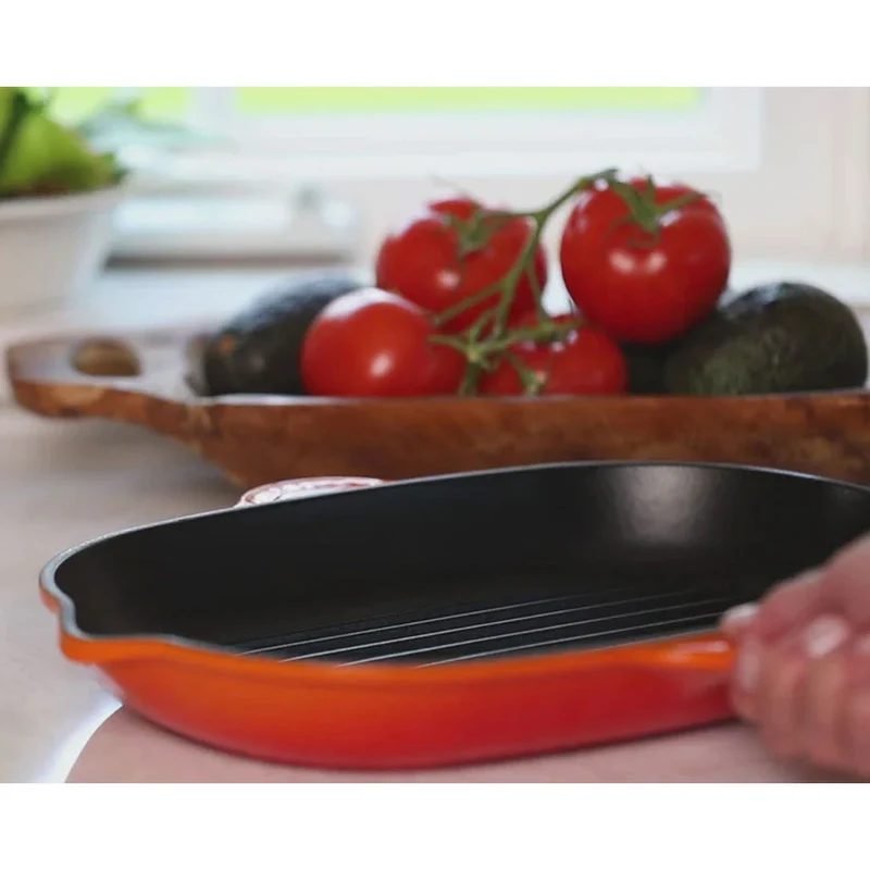 Sartén skillet grill oval Le Creuset
