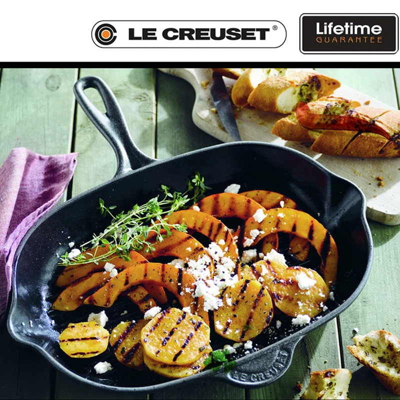 Sartén skillet grill oval Le Creuset