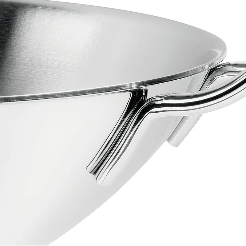 Wok de acero inoxidable con tapa y rejilla Zwilling Plus