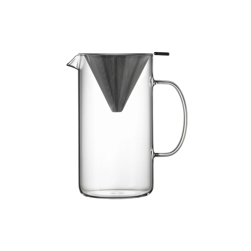 Cafetera térmica de vidrio con filtro Luigi Bormioli
